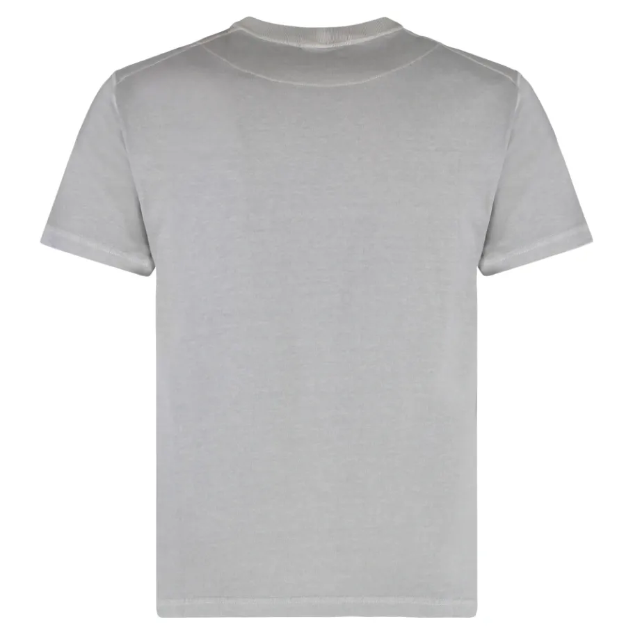 Stone Island Cotton Jersey 'Fissato' Effect T-shirt-Heren Shirts