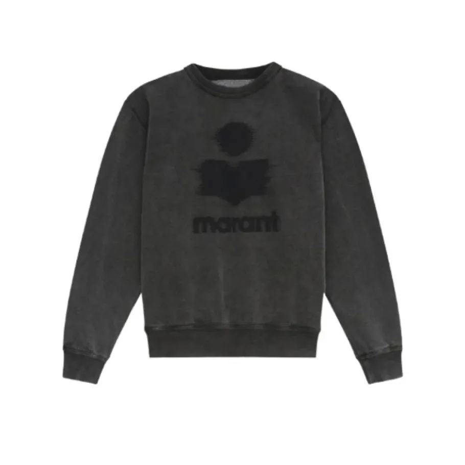 Isabel Marant Cotton Logo Sweatshirt-Heren Truien & Vesten