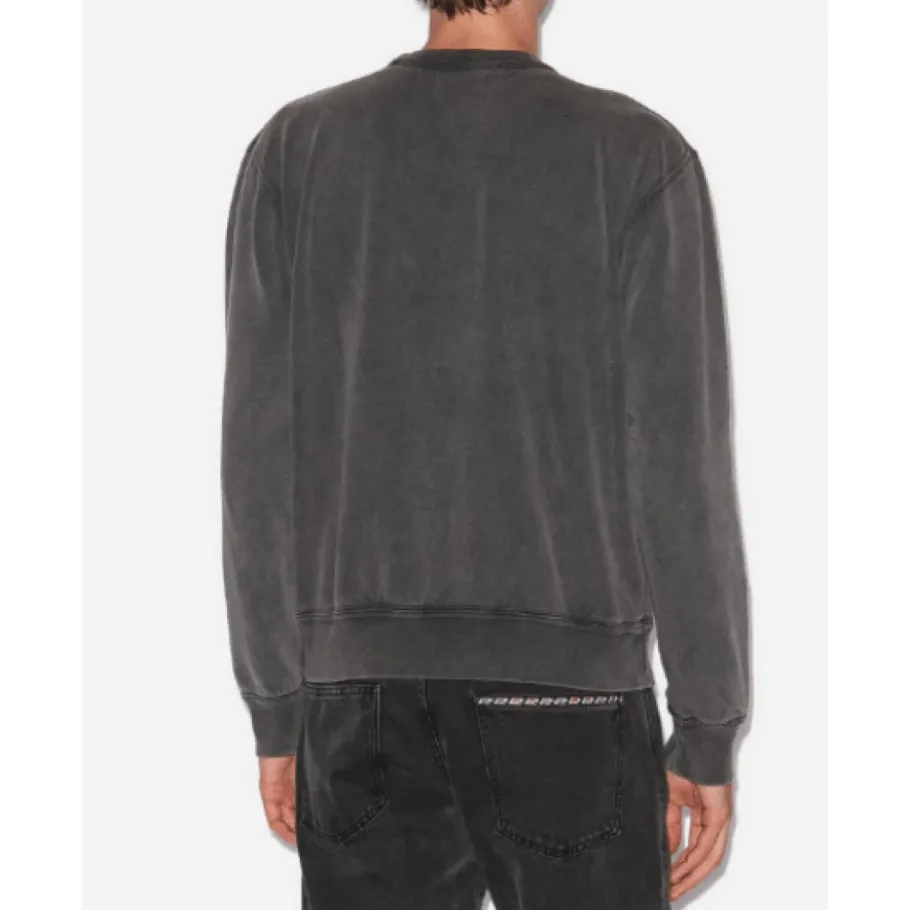 Isabel Marant Cotton Logo Sweatshirt-Heren Truien & Vesten