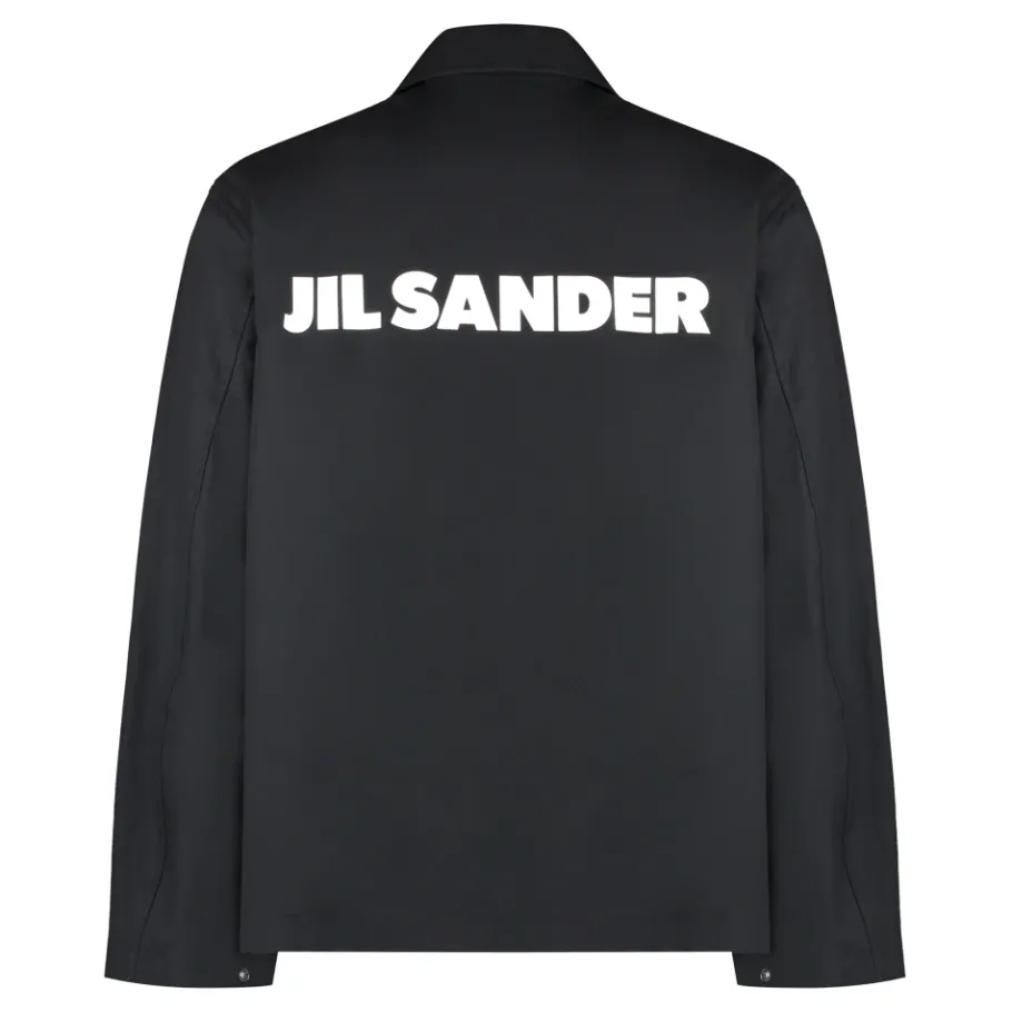 Jil Sander Cotton Overshirt-Heren Jassen