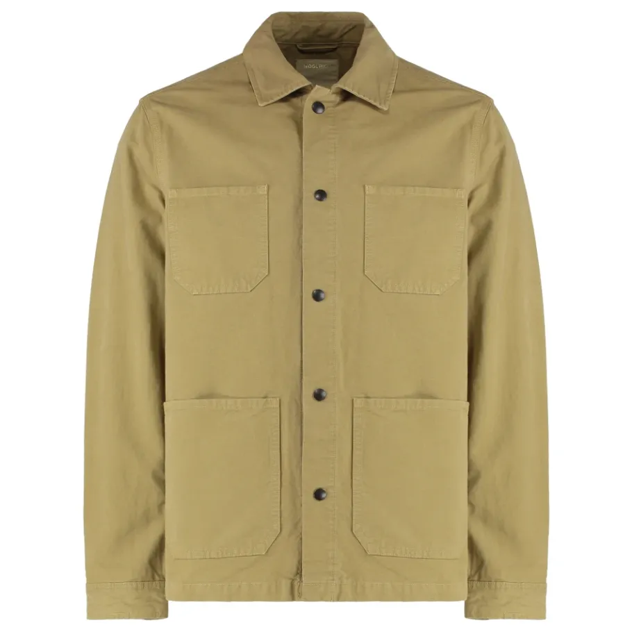 Woolrich Cotton Overshirt-Heren Jassen