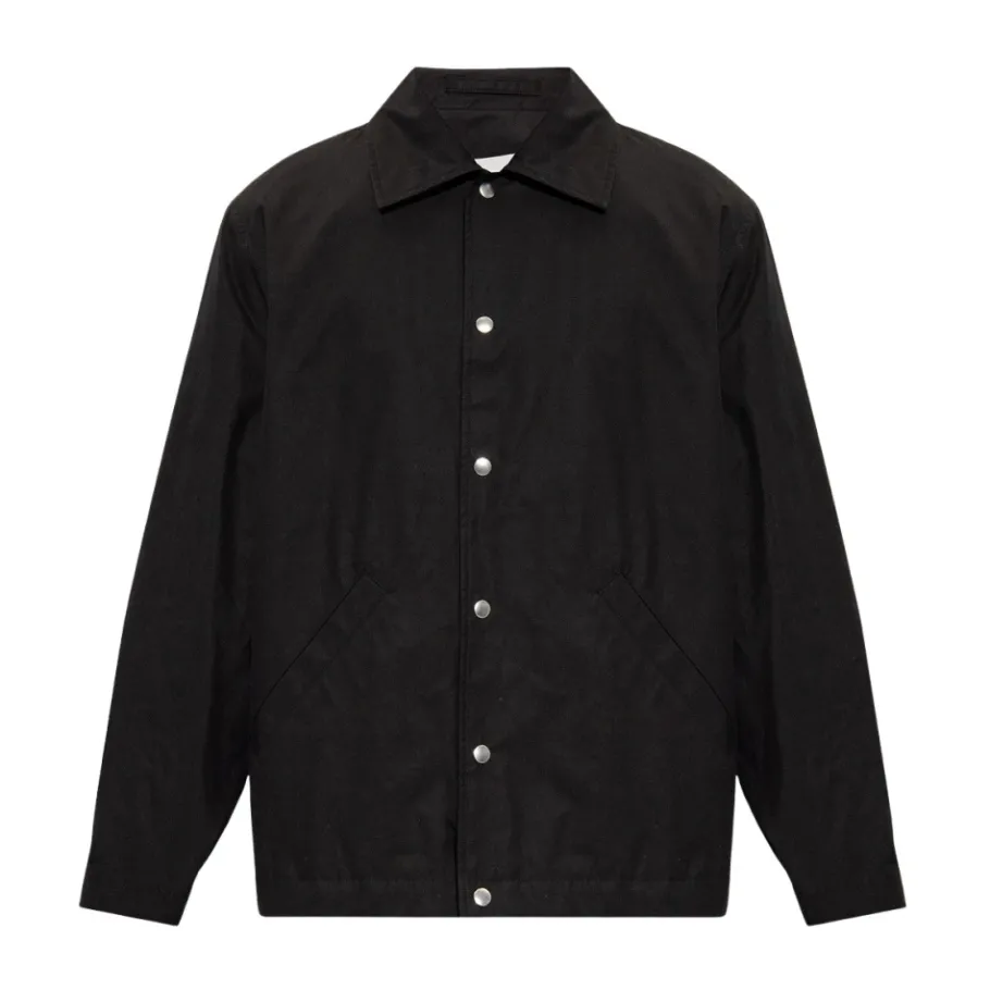 Jil Sander Cotton Overshirt-Heren Overhemden