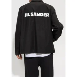 Jil Sander Cotton Overshirt-Heren Overhemden