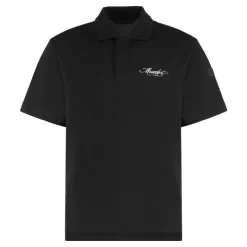 Moncler Cotton Piquet Polo Shirt-Heren Shirts