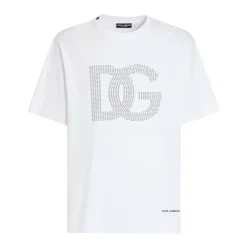Dolce & Gabbana Cotton T-shirt met logo-Heren Shirts
