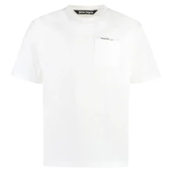 Palm Angels Cotton T-shirt met ronde hals-Heren Shirts