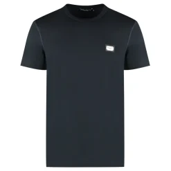 Dolce & Gabbana Cotton T-shirt met ronde hals-Heren Shirts