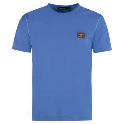 Dolce & Gabbana Cotton T-shirt met ronde hals-Heren Shirts