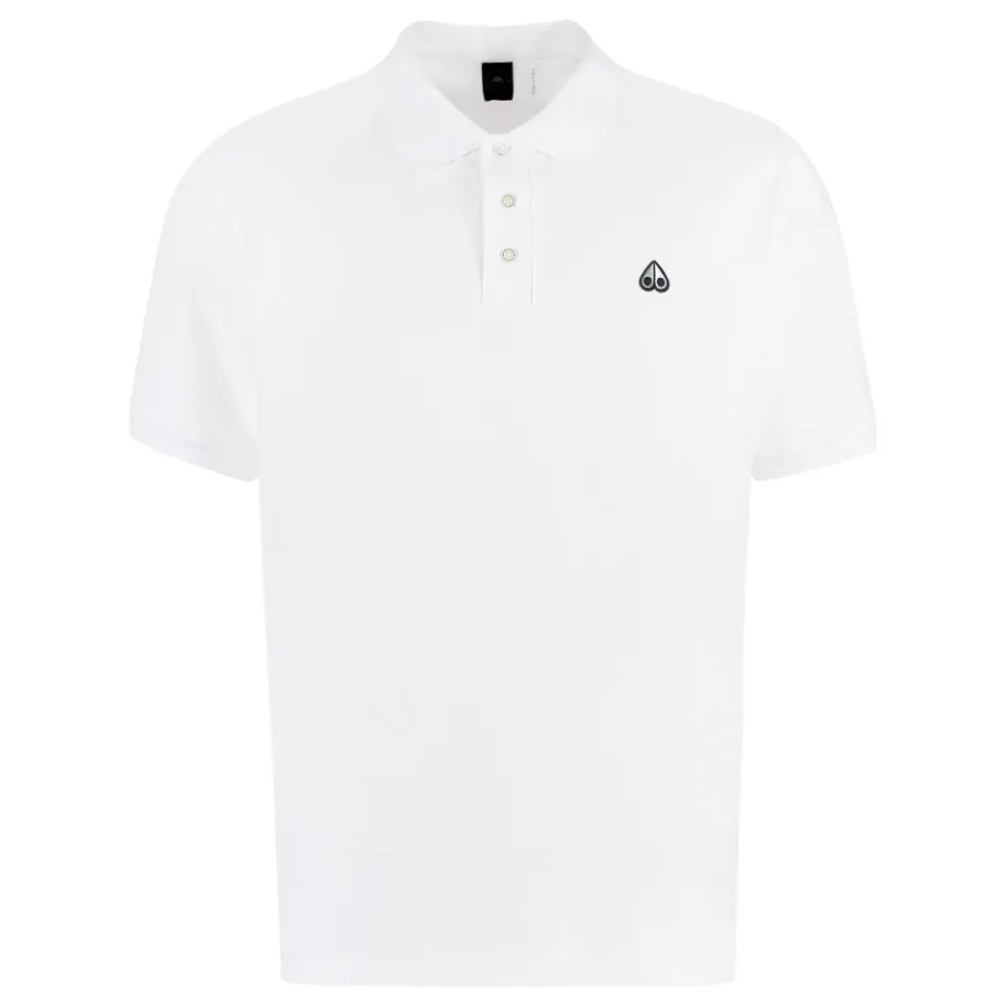 Moose Knuckles Cotton-piqué polo shirt-Heren Shirts