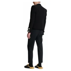 Balmain Crepe spencer jasje met geborduurde frogging-Heren Kostuums