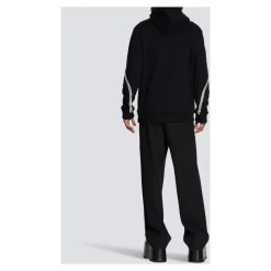 Balmain Crystal Embroidered Hoodie-Heren Truien & Vesten