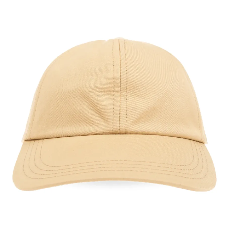 Burberry Curved-Peak Pull-On Baseball Cap-Heren Petten