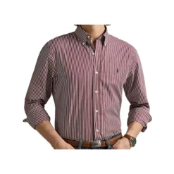 Ralph Lauren Custom Fit Poplin Overhemd-Heren Overhemden