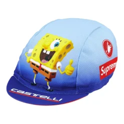 Supreme Cycling Cap with Printed Graphic-Heren Petten