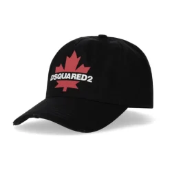 Dsquared2 D2 Leaf Baseball Cap-Heren Petten
