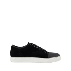 Lanvin DBB1 Leren en Suède Sneakers-Heren Sneakers