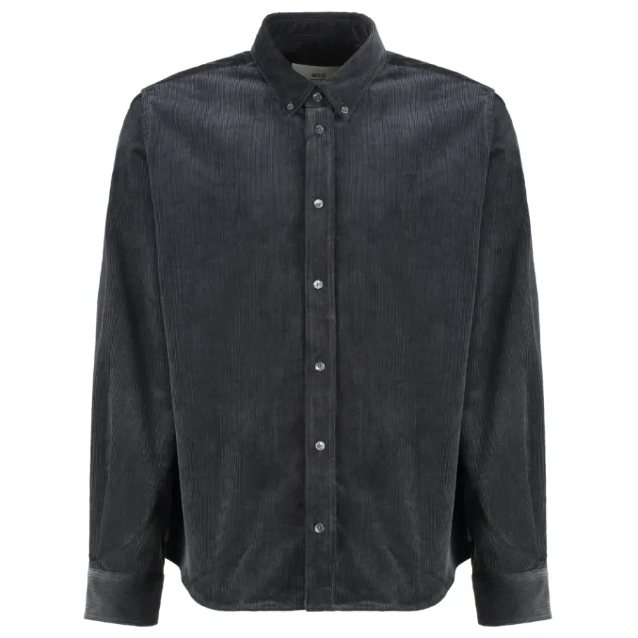 Ami Paris De Coeur Button-Down Shirt-Heren Overhemden