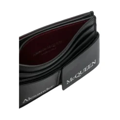 Alexander McQueen Deelbare Dubbele Kaarthouder-Heren Portefeuilles