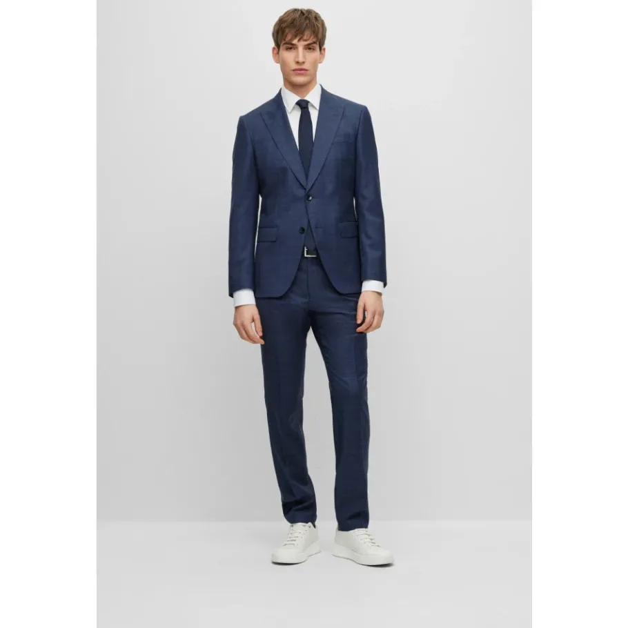 Hugo 2-delig Single Breasted Suit Set-Heren Kostuums