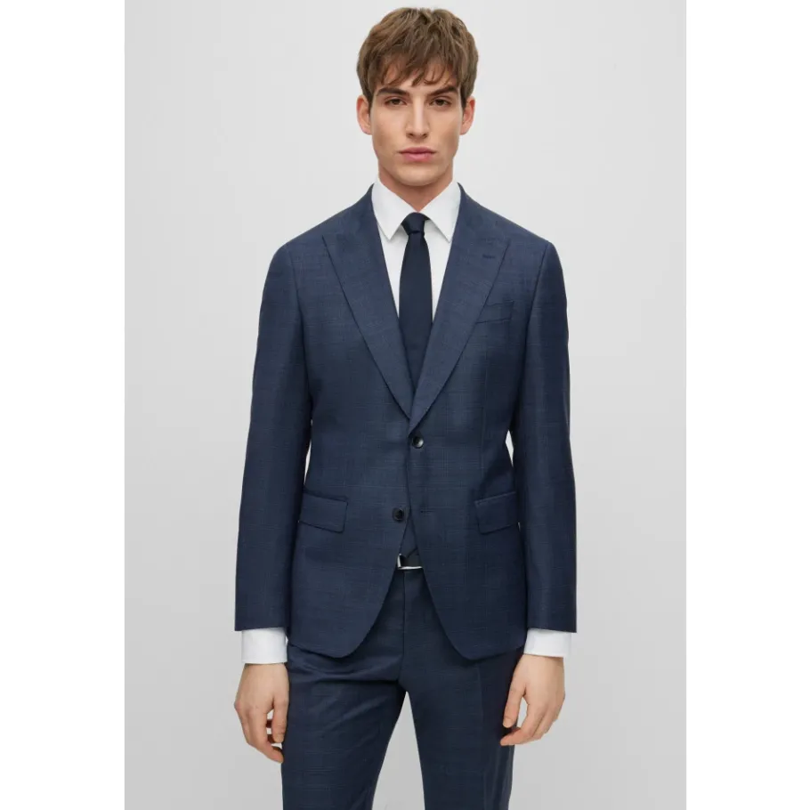 Hugo 2-delig Single Breasted Suit Set-Heren Kostuums