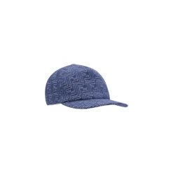 Fendi Denim Baseball Cap-Heren Petten