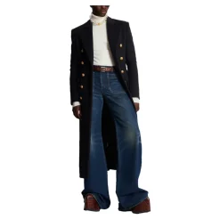 Balmain Denim jeans met wijde pijpen-Heren Jeans