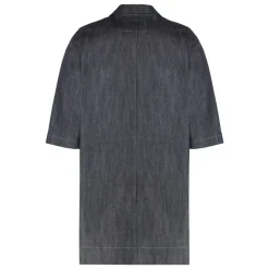 Rick Owens Denim Overshirt-Heren Overhemden