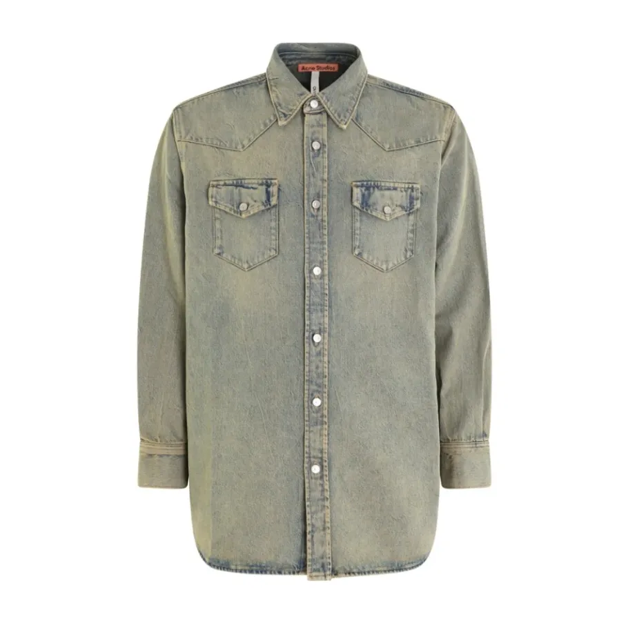 Acne Studios Denim Shirt in-Heren Overhemden