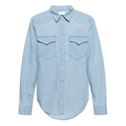 Isabel Marant Denim Shirt Vasco-Heren Overhemden