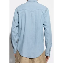 Isabel Marant Denim Shirt Vasco-Heren Overhemden