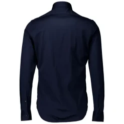 Xacus Donker Overhemd Lange Mouw-Heren Overhemden