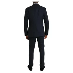 Dolce & Gabbana Donker Wol 3-Delig Pak-Heren Kostuums