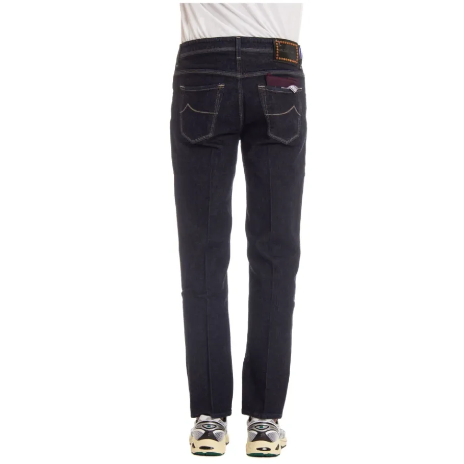 Jacob Cohën Donkere Slim Fit Jeans-Heren Jeans
