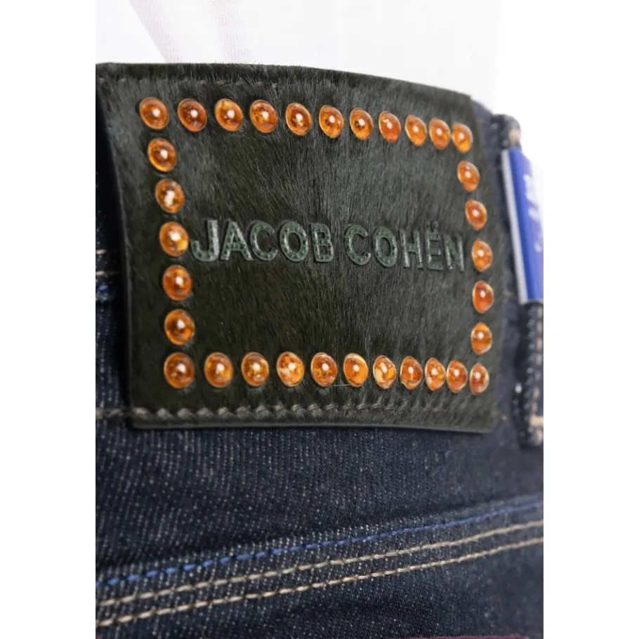 Jacob Cohën Donkere Slim Fit Jeans-Heren Jeans