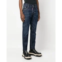 Dsquared2 Donkere Schone Was Skater Jeans-Heren Jeans