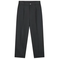 Olaf Hussein Donkergrijze Chino Broek-Heren Broeken