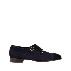 Santoni Double Buckle Loafer-Heren Instappers & Slip Ons|Nette Schoenen