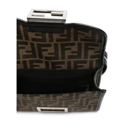 Fendi Double Jacquard Baguette Handtas-Heren Tassen