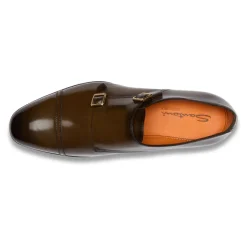 Santoni Double Monk Strap Schoen-Heren Instappers & Slip Ons|Nette Schoenen