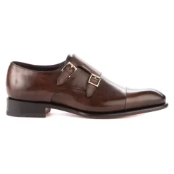 Santoni Double Monks Business Schoenen-Heren Instappers & Slip Ons|Nette Schoenen
