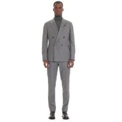 Lardini Double-Breasted Blazer-Heren Kostuums