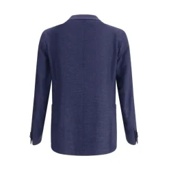 Tagliatore Double-breasted blazer met peak revers en opgestikte zakken-Heren Kostuums