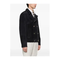 Brunello Cucinelli Double-breasted jas-Heren Jassen