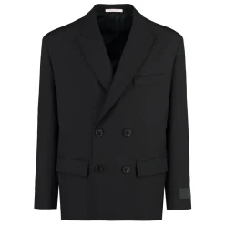 Valentino Garavani Double-breasted wollen blazer-Heren Jassen