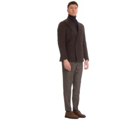 Tagliatore Double-Breasted Wollen Jas-Heren Kostuums