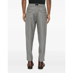 White Sand Drawstring Broek-Heren Broeken