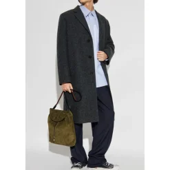 Maison Margiela Drawstring wollen broek-Heren Broeken