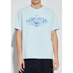 Casablanca Drip Logo T-shirt met korte mouwen-Heren Shirts