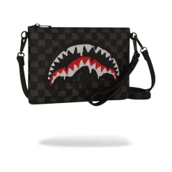 SPRAYGROUND Dripping Sharks In Paris Crossover Clutch-Heren Tassen