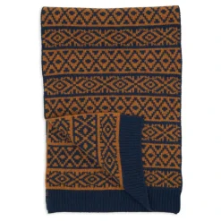 GALLO Dubbelzijdige wollen sjaal-Heren Sjaals